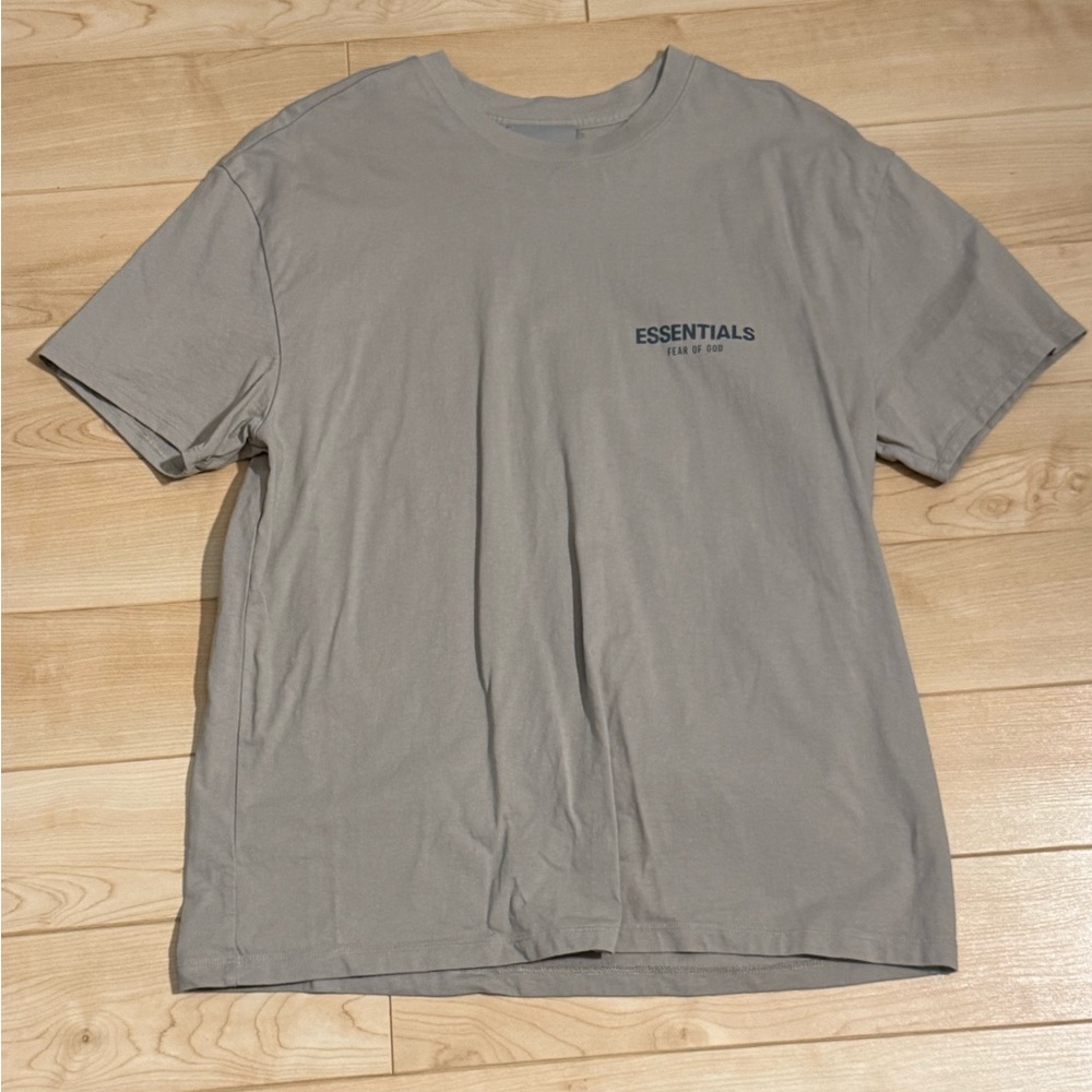 Essentials Light Gray Short Sleeve Tee